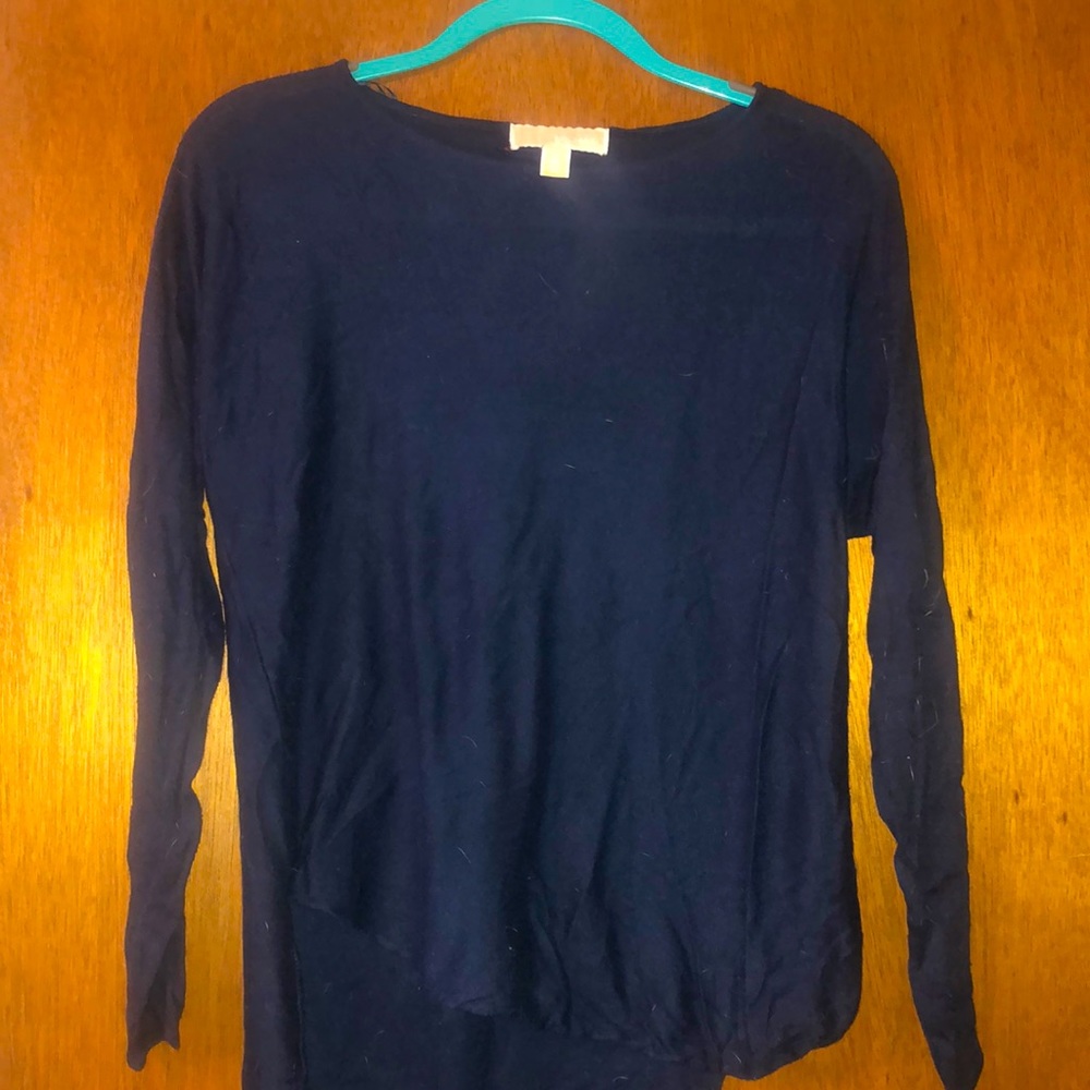Michael Kors Medium Navy Blue Top